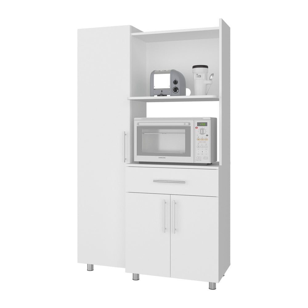 39-Inch Satilla Storage Cabinet – Dedicated Microwave Niche