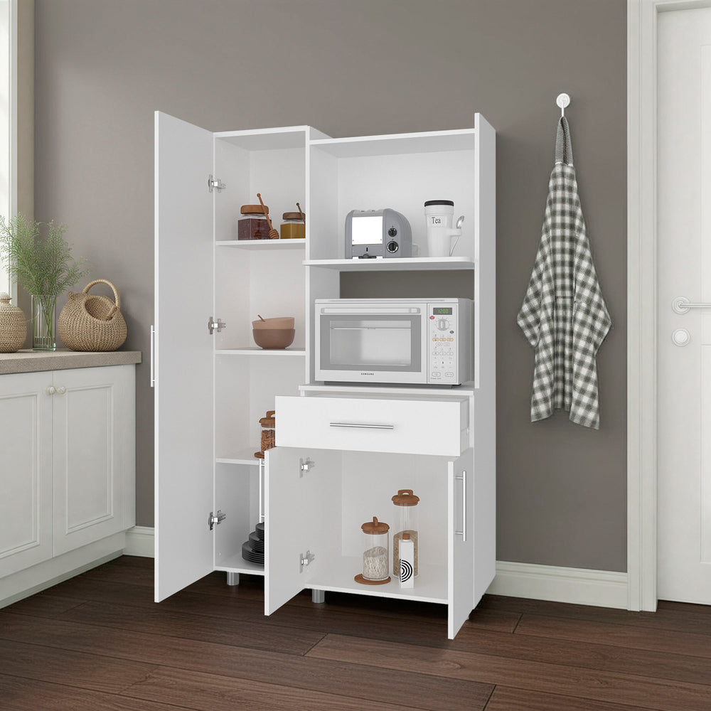 39-Inch Satilla Storage Cabinet – Tall Pantry Storage