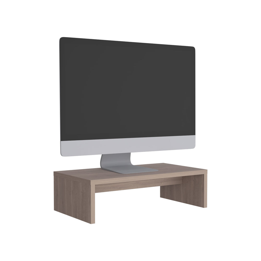 19-Inch Elim Writing Desk – Elevated Monitor Platform