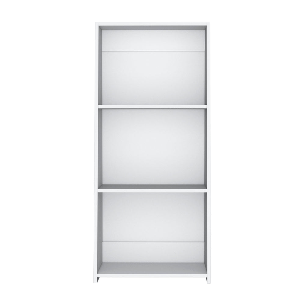 21-Inch Gakona Ladder Bookcase with 3 Open Shelves – Versatile Everyday Storage