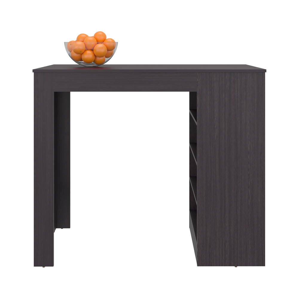 47-Inch Dulac Kitchen Island with 4 Open Shelves – Open Shelving Tower
