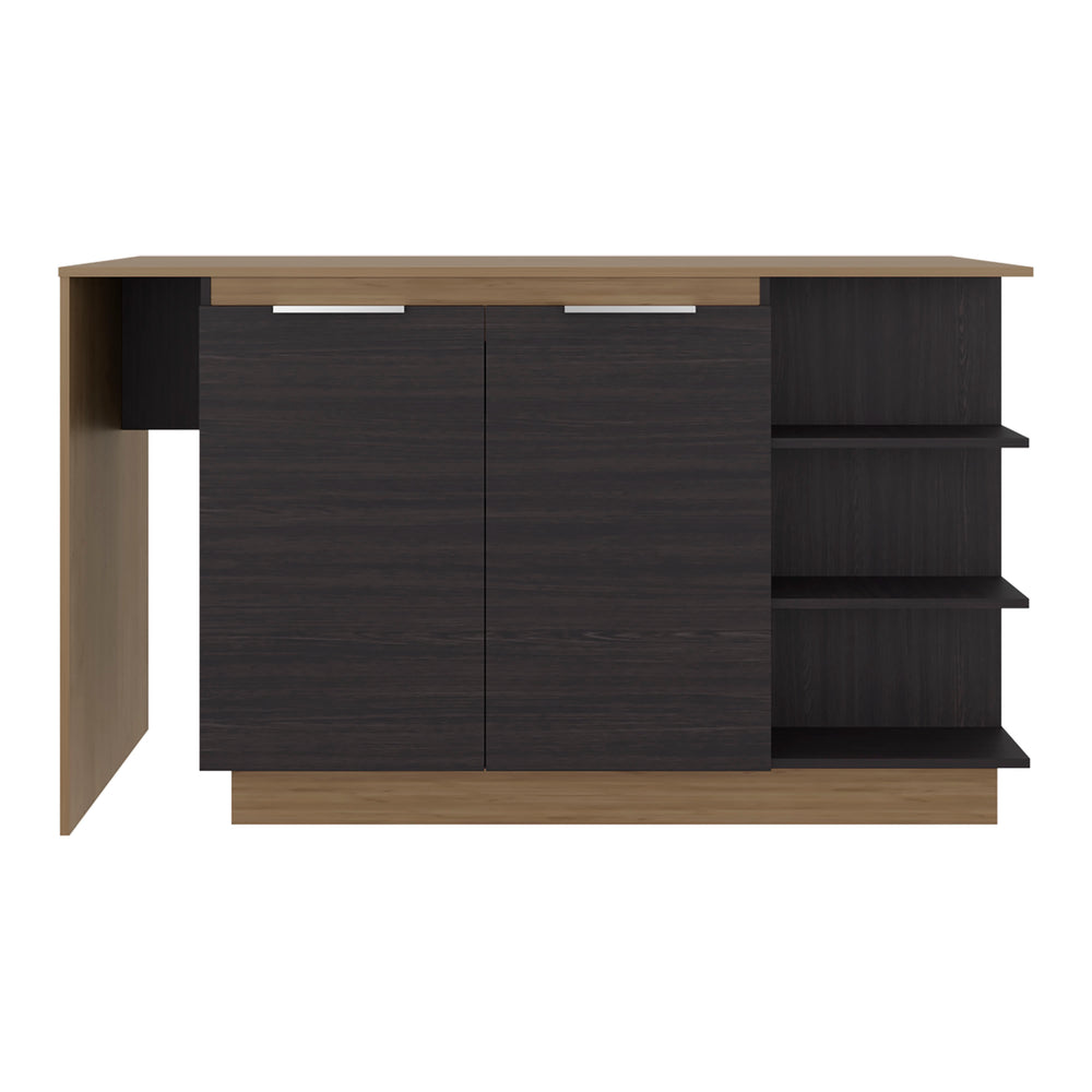 59-Inch Dwight Storage Cabinet – Two-Tone Finish