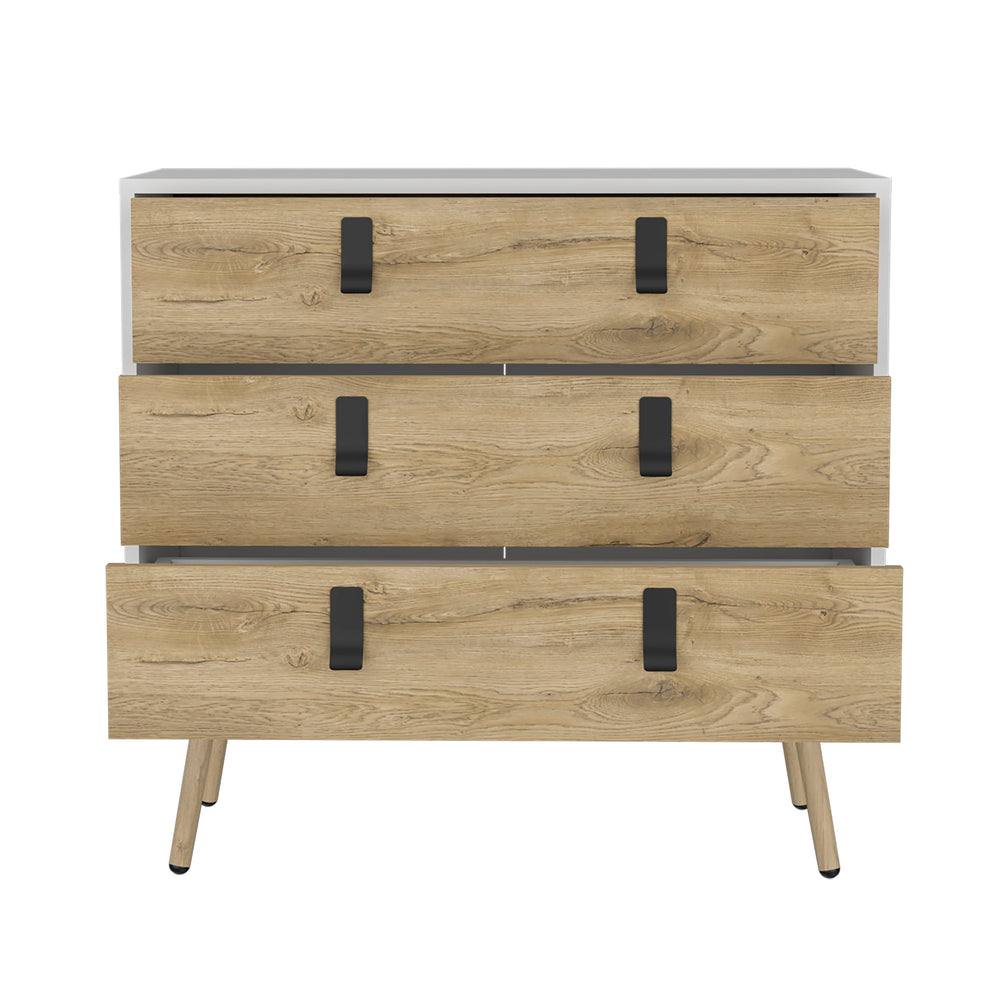 32-Inch Toka Dresser with 3-Drawer – Sturdy Everyday Build