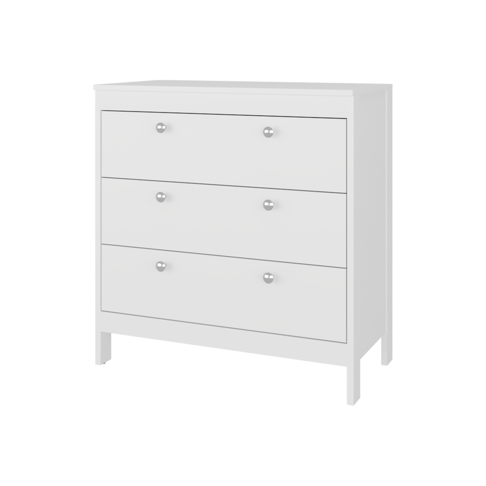 32-Inch Libby Dresser with 3-Drawer – Versatile Top Surface