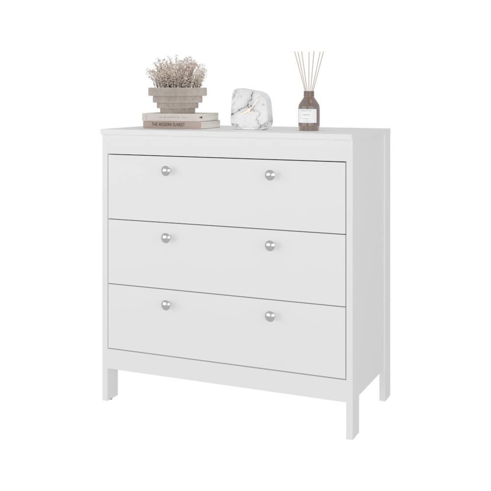 32-Inch Libby Dresser with 3-Drawer – Sturdy Everyday Build