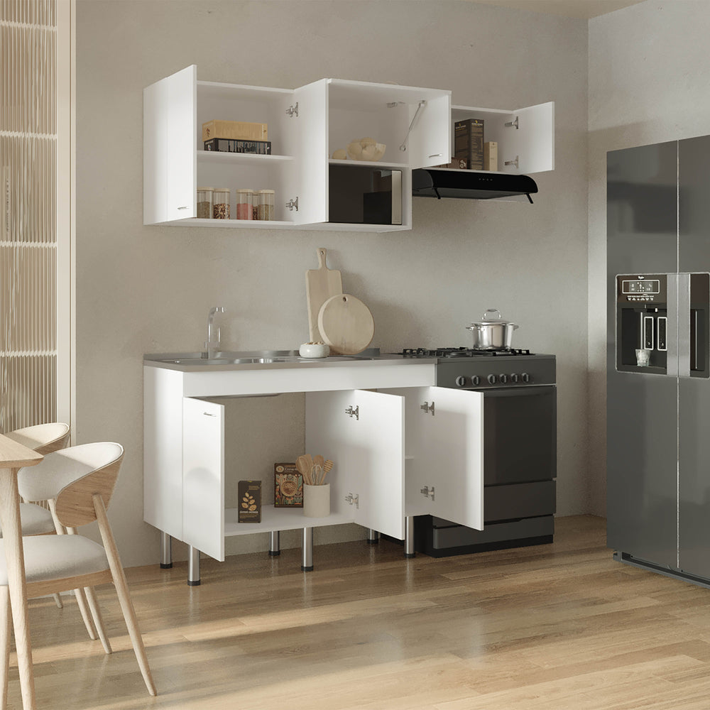 71-Inch Myton Kitchen Set – Complete Kitchen Storage Wall