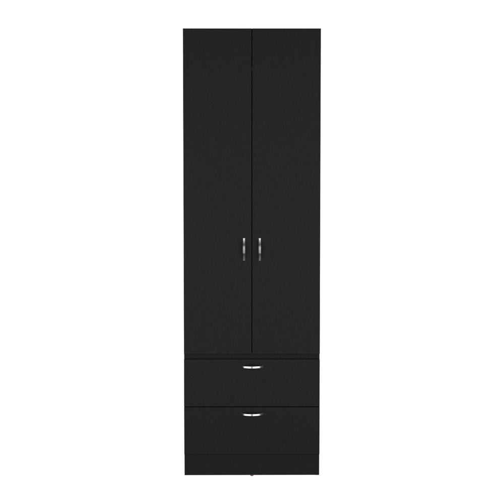Vico Armoire with 2-Drawer – Interior Storage Shelf