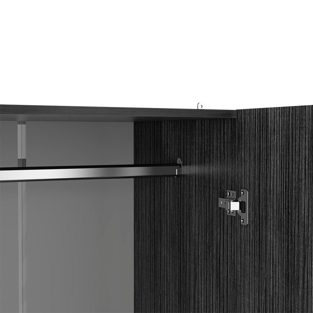 35-Inch Bosko Armoire with 2-Drawer – Spacious Bedroom Storage