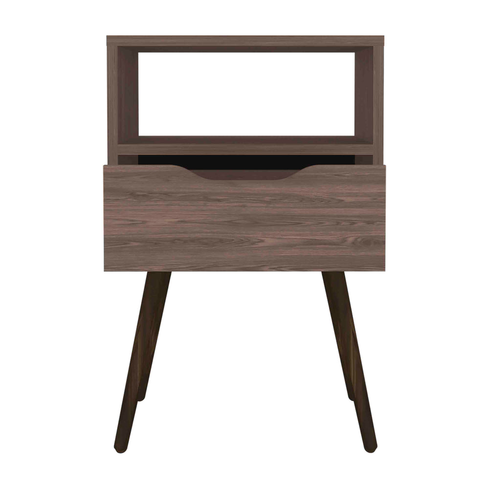16-Inch Emma Nightstand with 1-Drawer – Drawer Storage