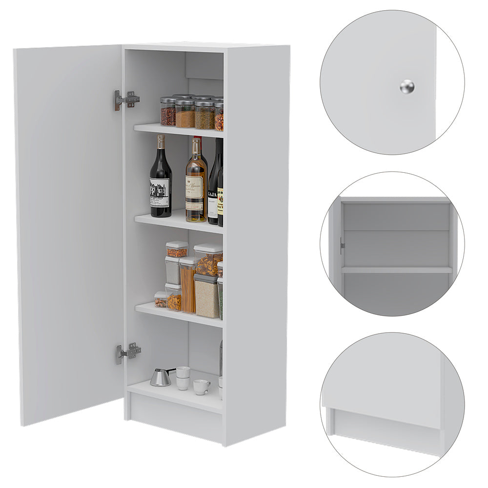 17-Inch Uluru Kitchen Pantry Cabinet with Single Door – Available in a Choice of Finishes