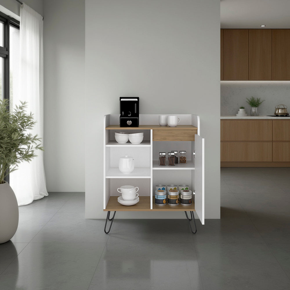 32-Inch Calvin Furniture – Open Shelving Display