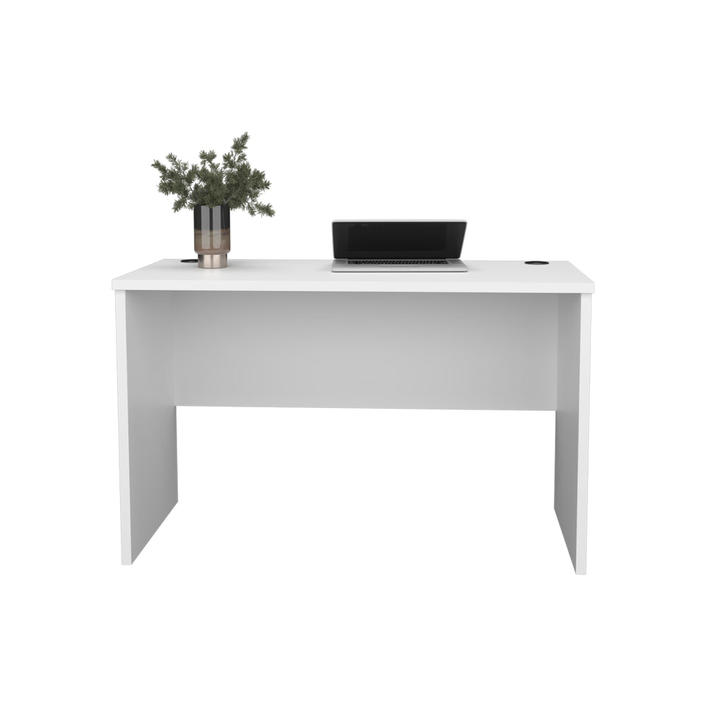 47-Inch Revloc Writing Desk – Minimalist Panel Base