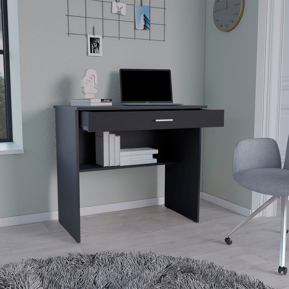 32-Inch Montana Writing Desk – Open Lower Shelf