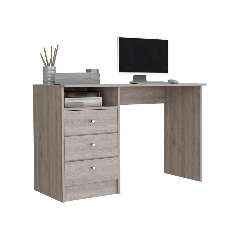 46-Inch Nemocon 3 Computer Desk with 3-Drawer – Storage Drawers