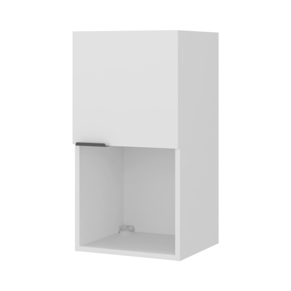 14-Inch Roxbury Medicine Cabinet with Single Door and 2 Open Shelves – Durable Construction