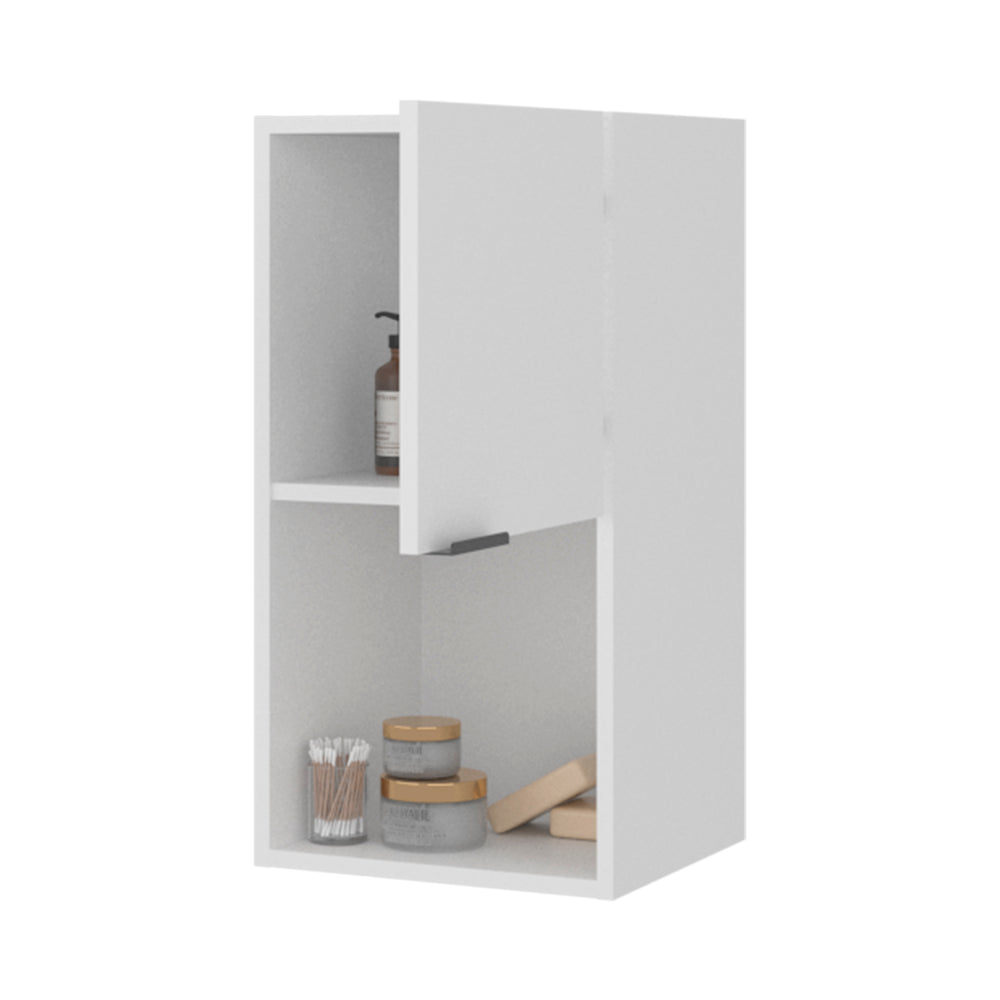 14-Inch Roxbury Medicine Cabinet with Single Door and 2 Open Shelves – Overall Dimensions