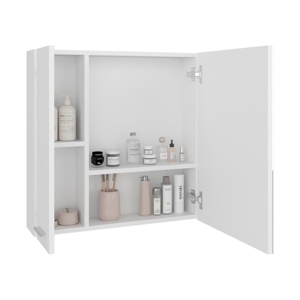 24-Inch Harbor Storage Cabinet with Double Door – White Finish