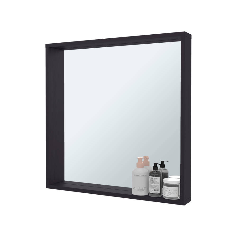 24-Inch Plains Medicine Cabinet – Framed Mirror Face