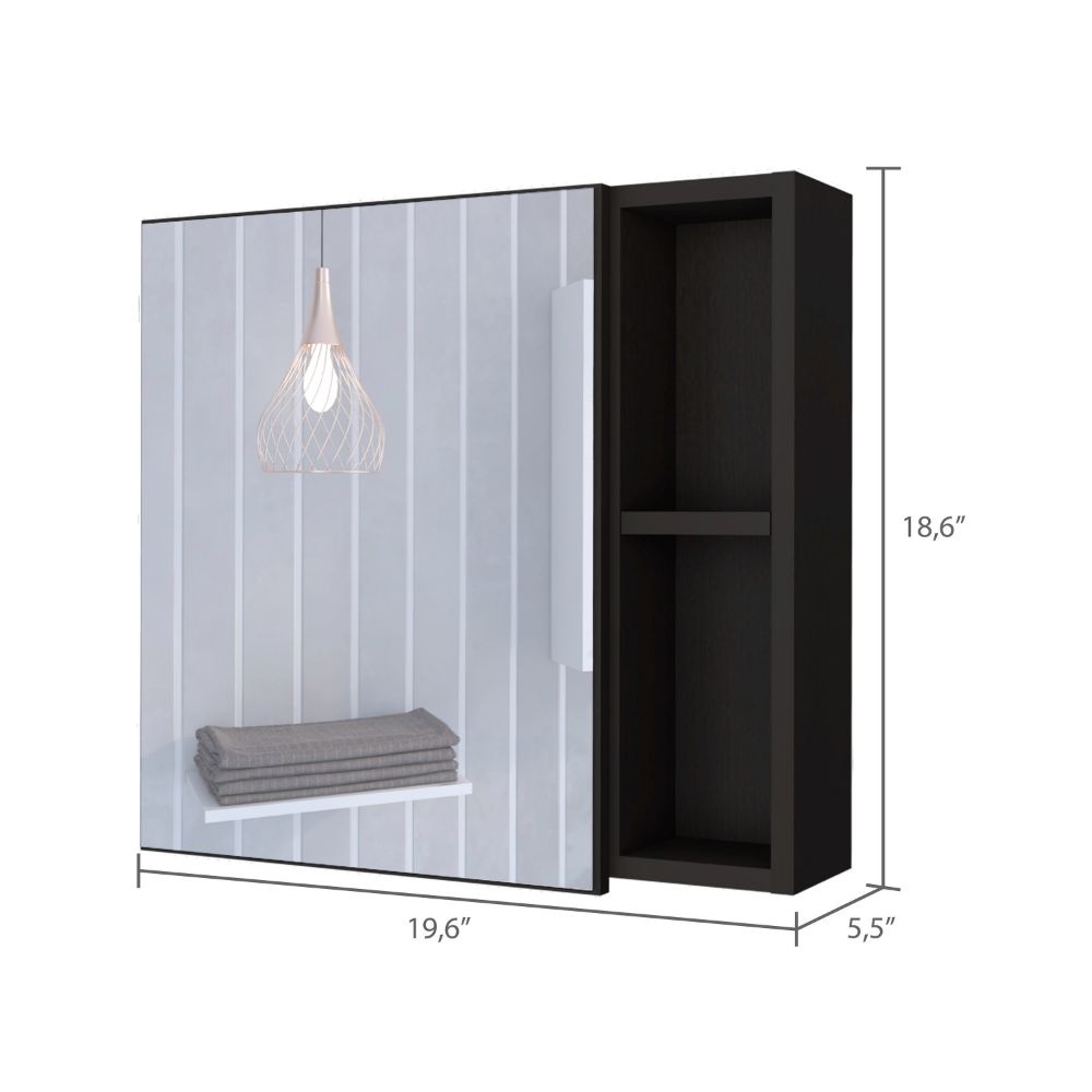 20-Inch Queets Storage Cabinet with Single Door – Space-Saving Wall Mount