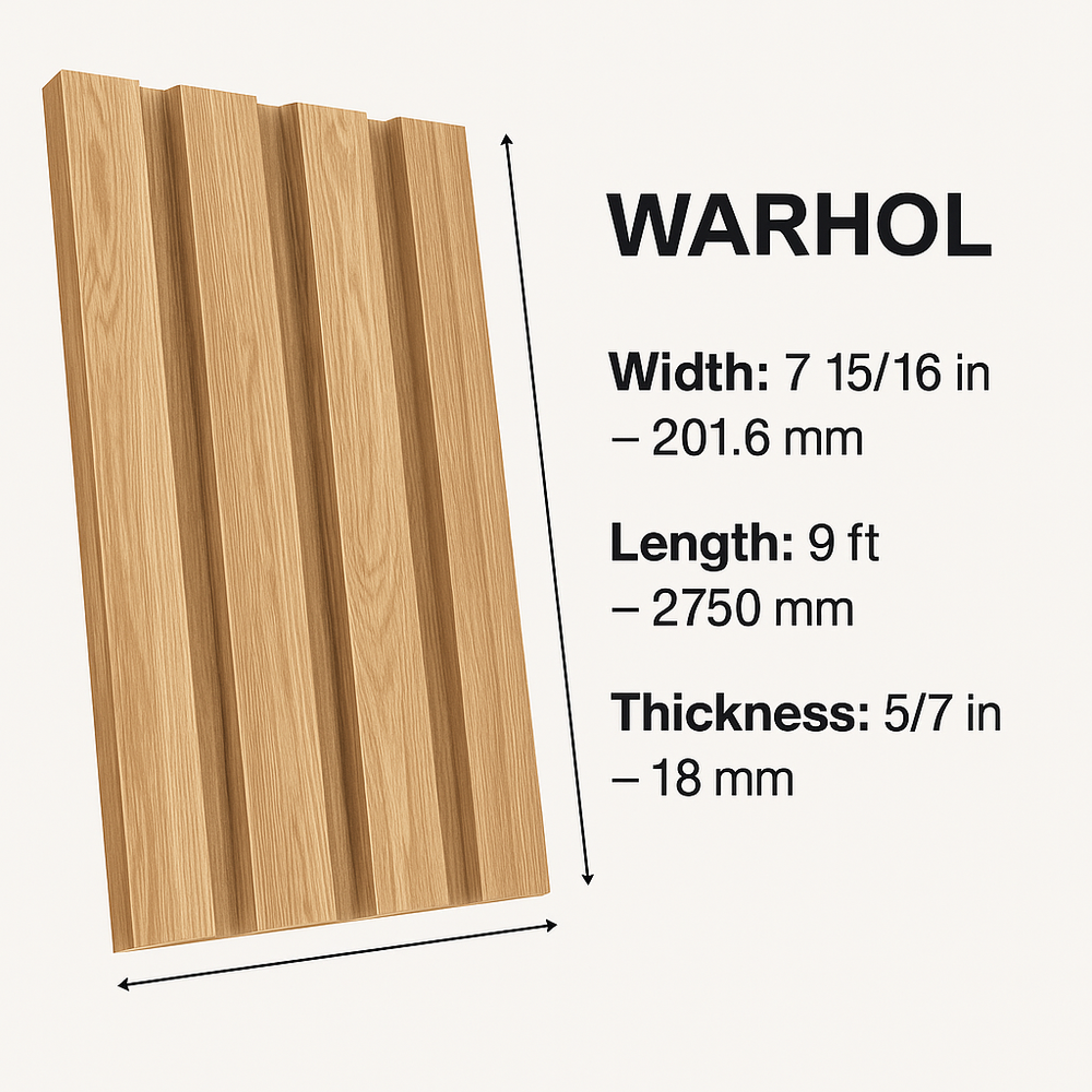 Decorative Panel Dekowall Warhol 23 ft2 Furniture – Profile