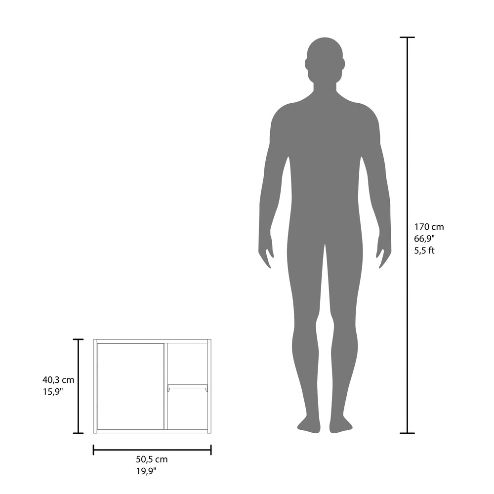 16-Inch Boone Wall-Mounted Bathroom Medicine Cabinet with Mirror & Shelves – Slim Wall-Mounted Profile