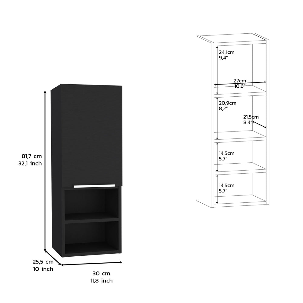 Savona Storage Cabinet with Single Door – Durable Construction
