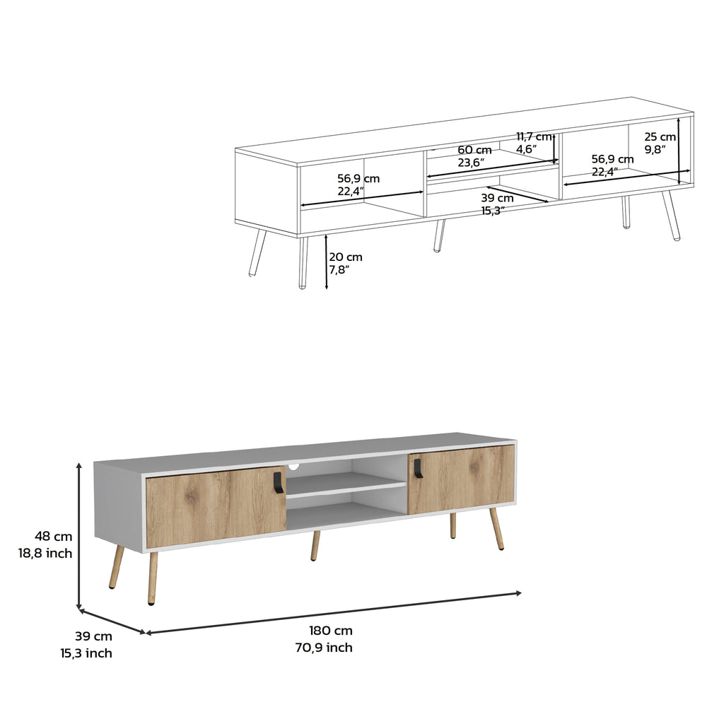 71-Inch Toka Furniture – Durable Construction