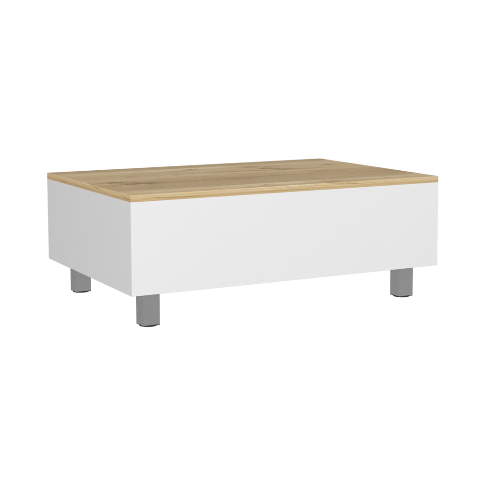31-Inch Aran Lift Top Coffee Table – Durable Construction