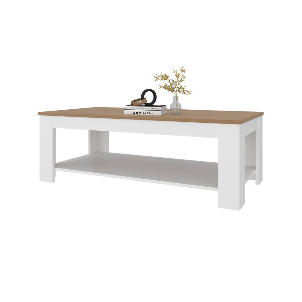 47-Inch Bowie Coffee Table – Spacious Tabletop