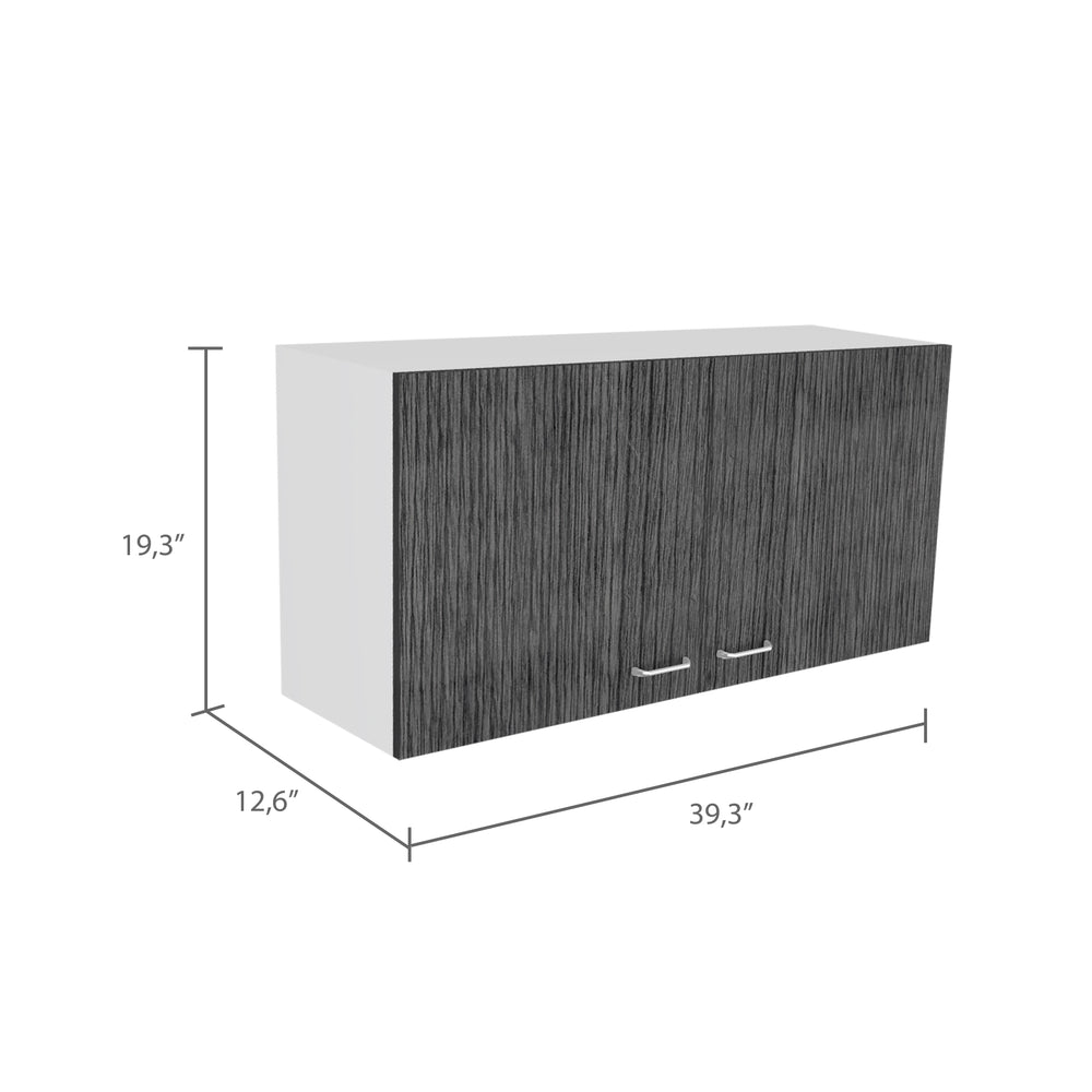 39-Inch Wall Wall Cabinet with Double Door – Durable Construction