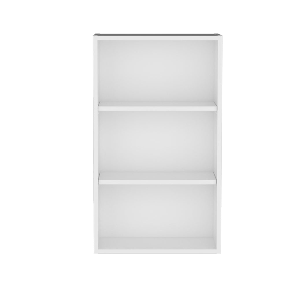 21-Inch Kaltag Wall Cabinet with 3 Open Shelves – Tall Narrow Silhouette