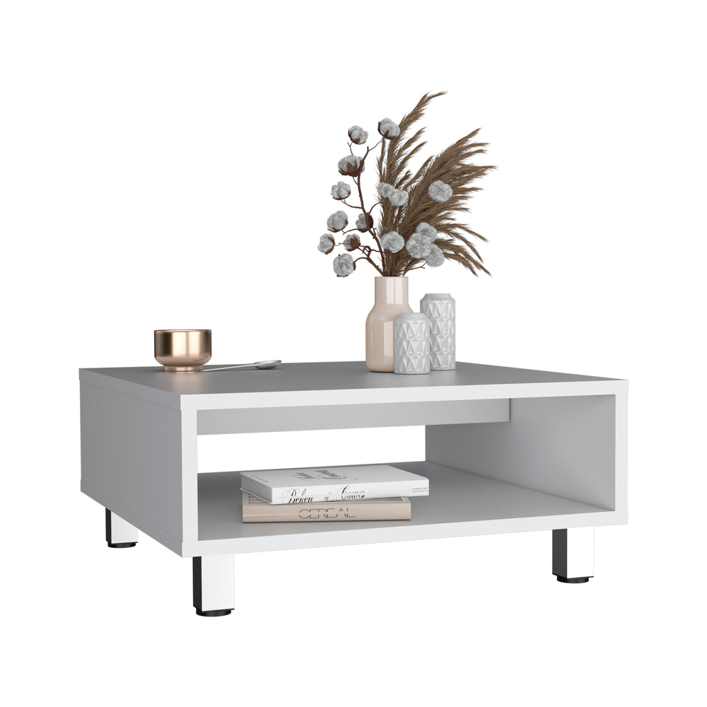 24-Inch Chiniak Coffee Table – Compact Square Footprint