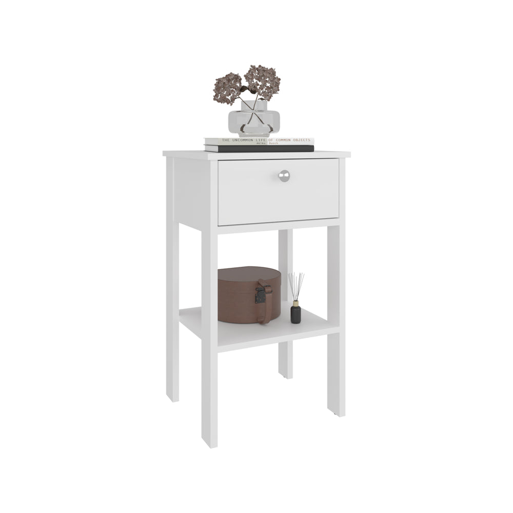 16-Inch McRae Nightstand with 1-Drawer – Indoor Use And Assembly Required