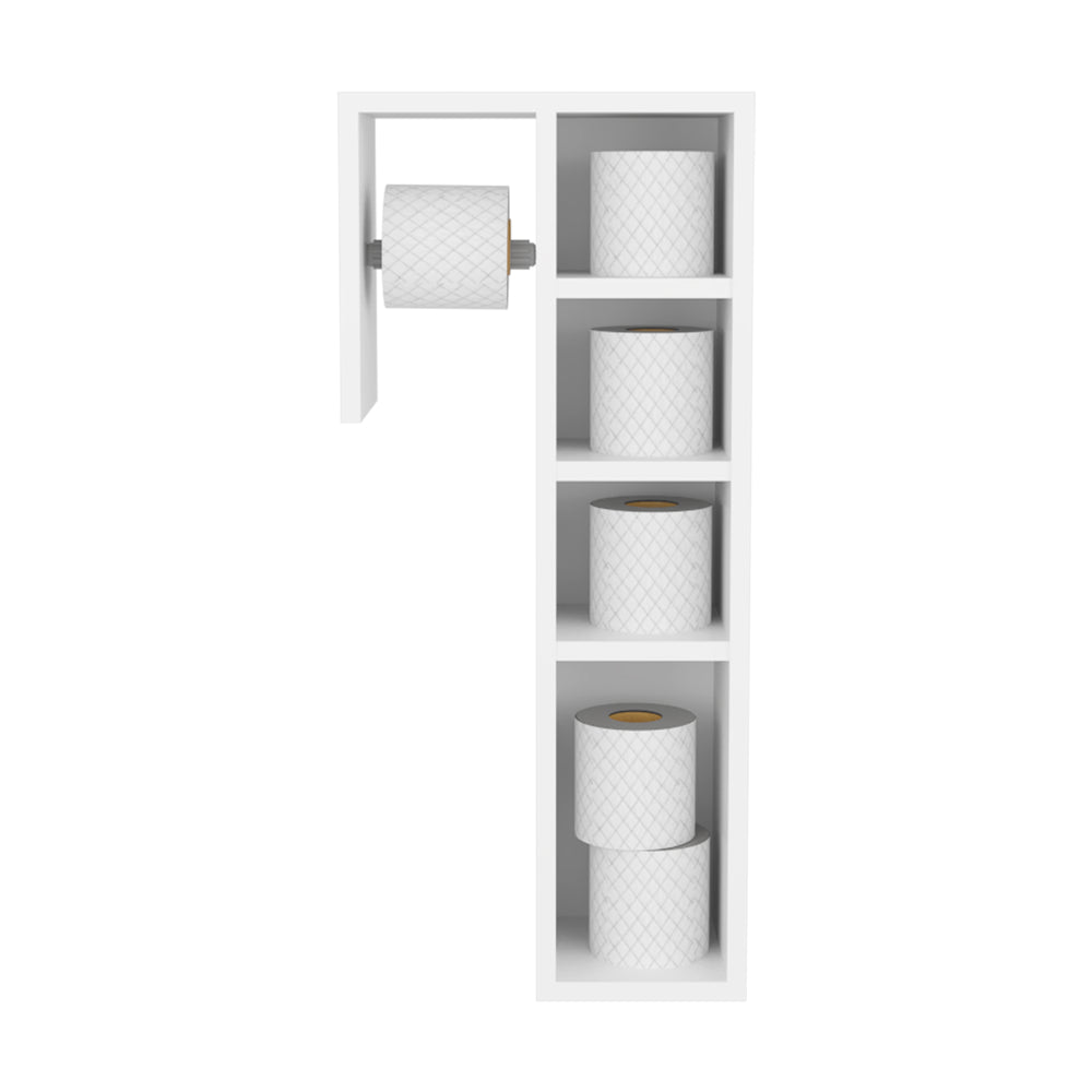 12-Inch Delco Storage Cabinet with 4 Open Shelves – Indoor Use And Assembly Required