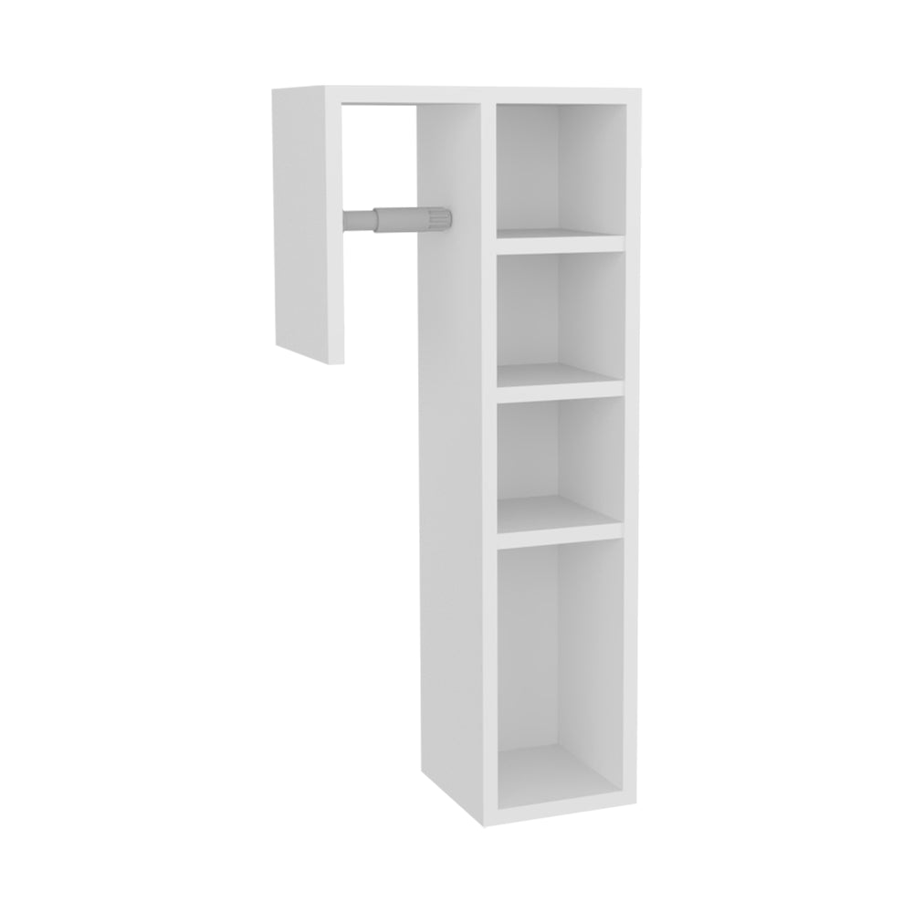 12-Inch Delco Storage Cabinet with 4 Open Shelves – Open Shelving Storage