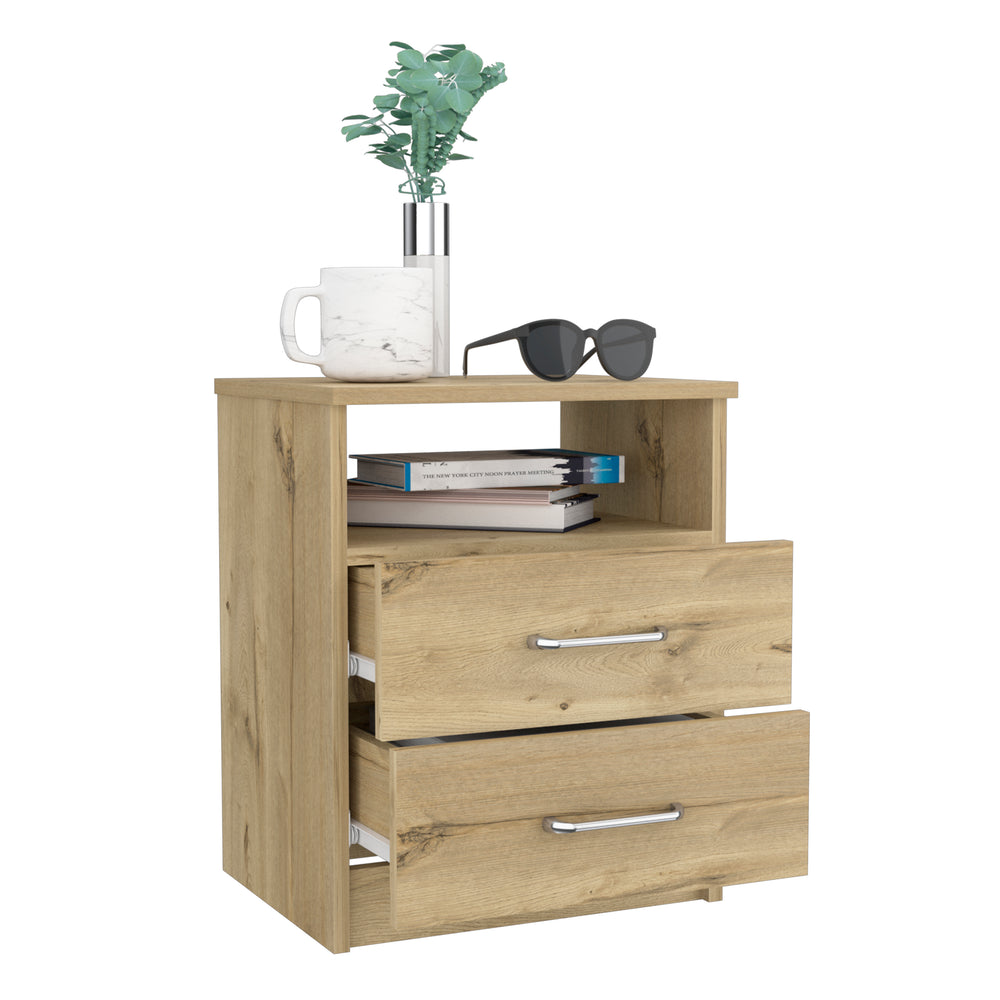 Salento Nightstand with 2-Drawer –
