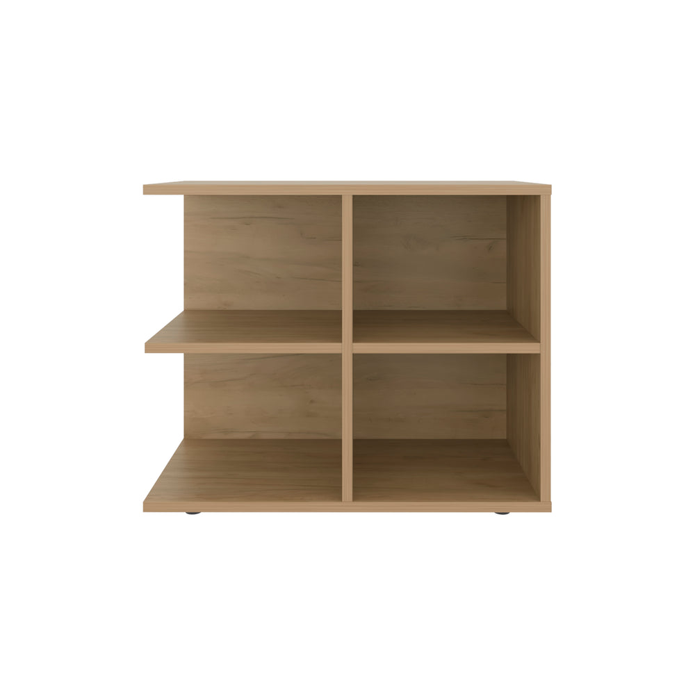 24-Inch Orchards Console Sideboard Furniture with 4 Open Shelves – Versatile Display Surface
