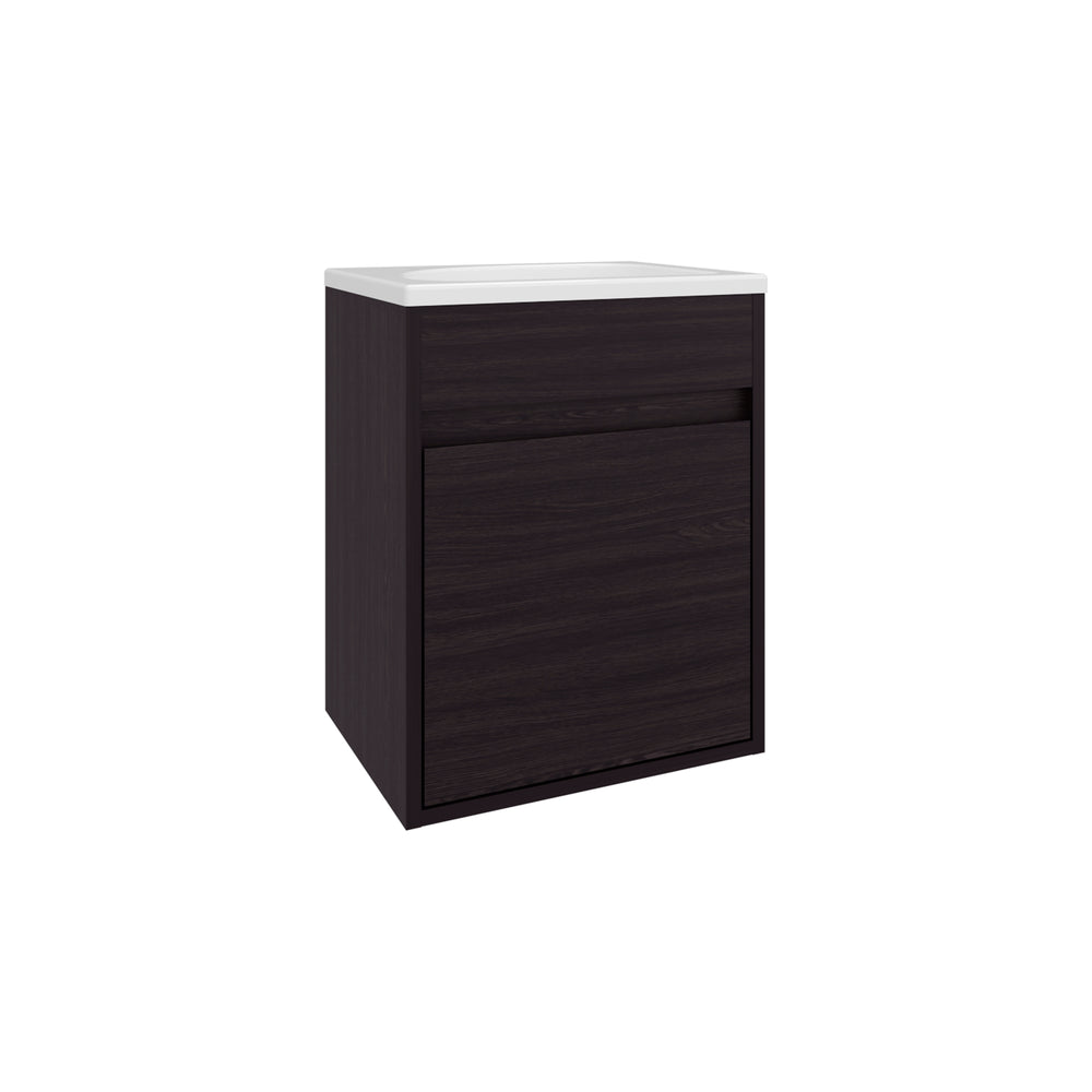 16-Inch Chisana Bathroom Vanity with Sink with Single Door – Hidden Storage