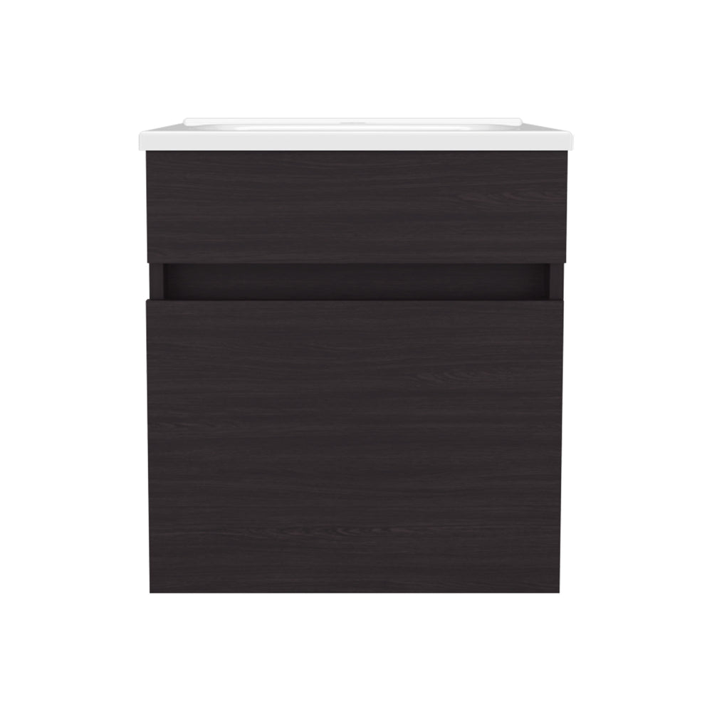 18-Inch Naknek Bathroom Vanity with Sink with Single Door – Easy Assembly