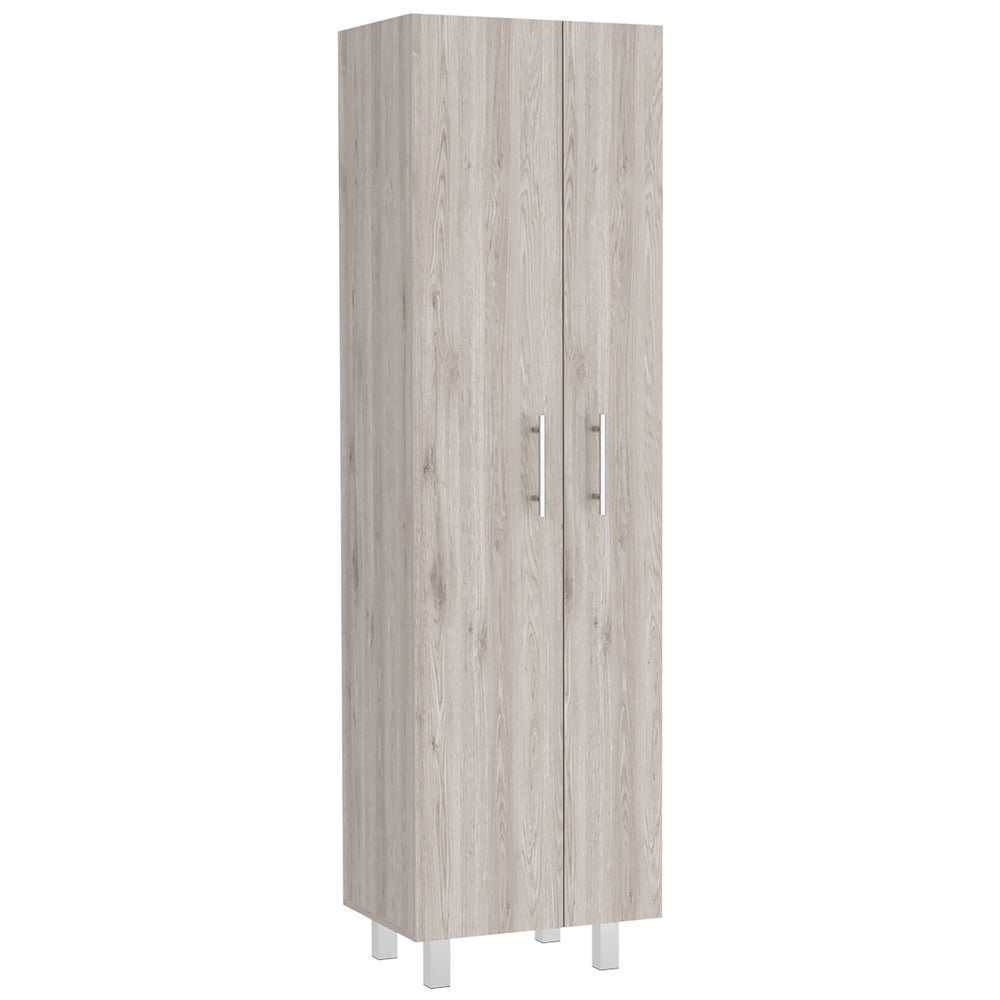Bacoa Cleaning Storage Cabinet with 5 Open Shelves – Generous Interior Shelving