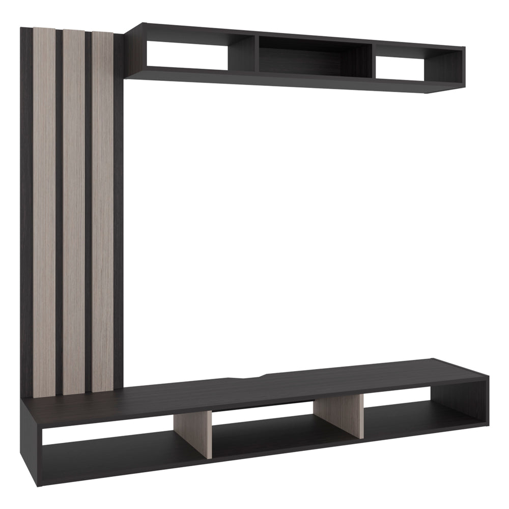 63-Inch Fremont TV Stand with Wall-Mounted – Floating Display Shelf