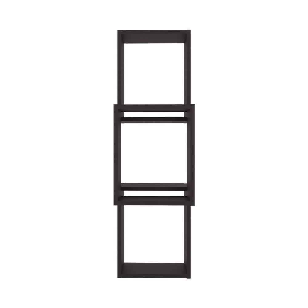 13-Inch Olean Floating Wall Shelves with 3 Open Shelves – Compact Footprint