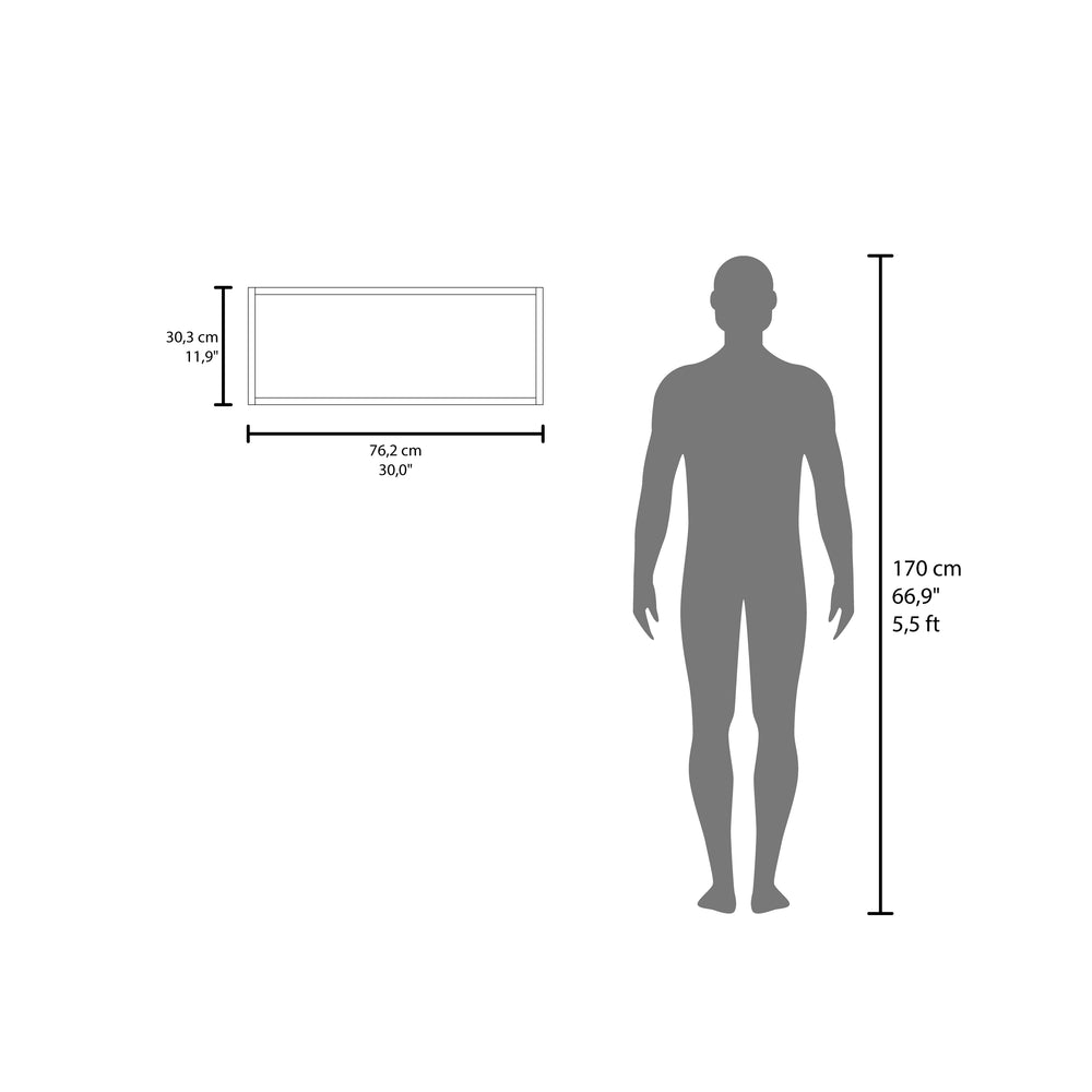 30-Inch Ayden Wall Cabinet – Space-Saving Wall Mount