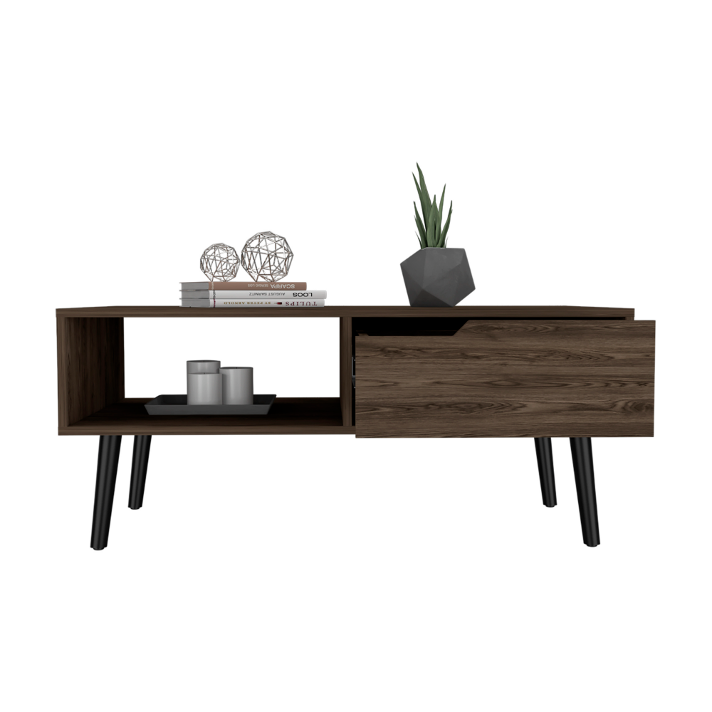 40-Inch Kobe Coffee Table with 1-Drawer – Durable Construction