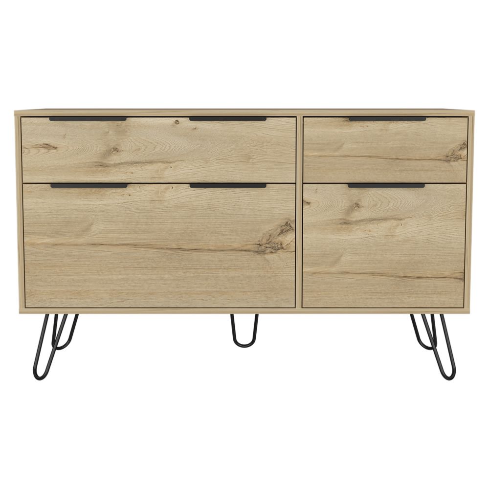 47-Inch Begonia Dresser with 4-Drawer – Sturdy Weight Rating