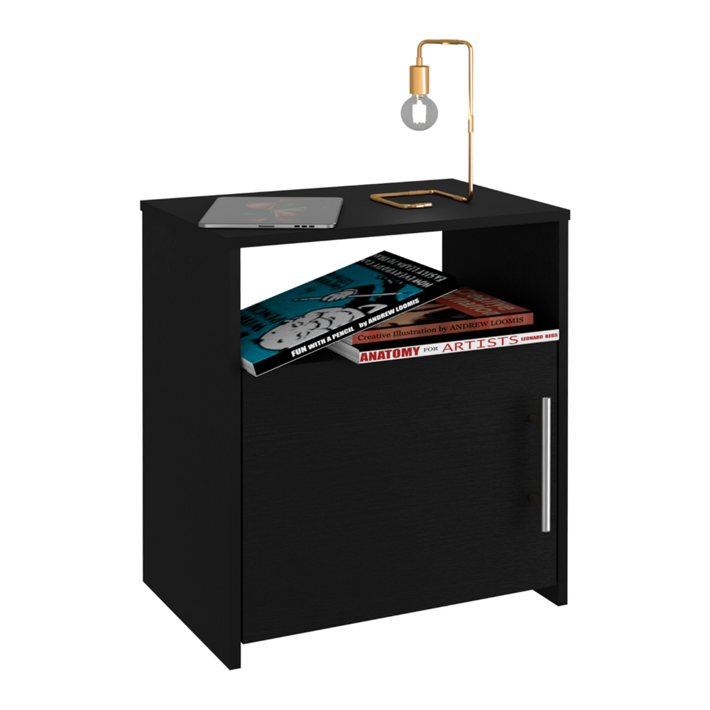 20-Inch Omaha Nightstand with Single Door – Indoor Use And Assembly Required