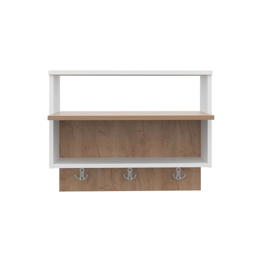 24-Inch Norco Floating Wall Shelves with 2 Open Shelves – Versatile Display Surface