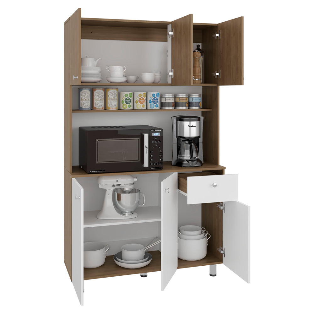 44-Inch Lehr Pantry Cabinet with 1-Drawer – Lower Cabinet and Drawer