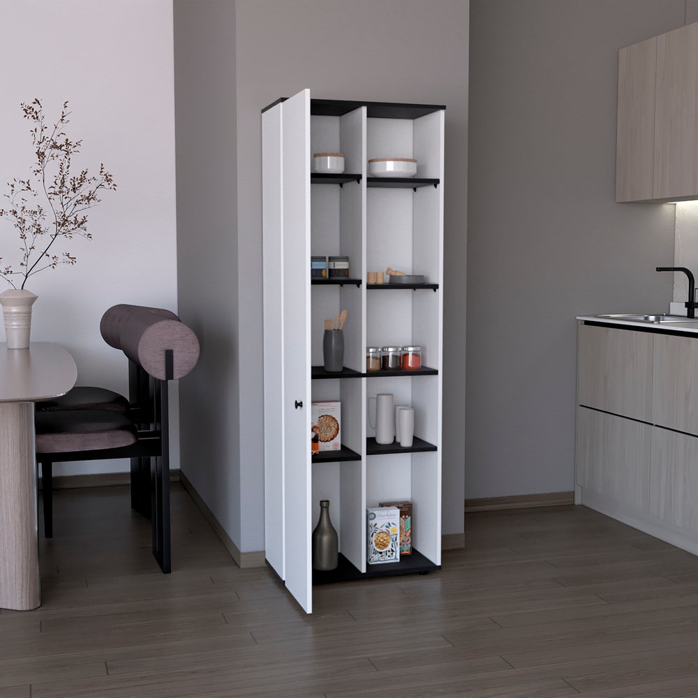Cary Storage Cabinet with Single Door – White Finish