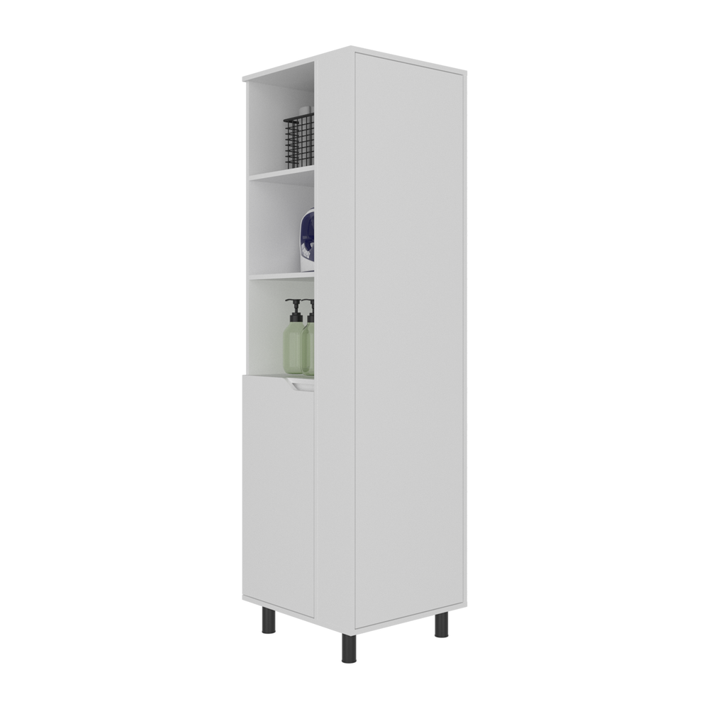 22-Inch Aleneva Broom Storage Cabinet – Dedicated Ironing Board Slot
